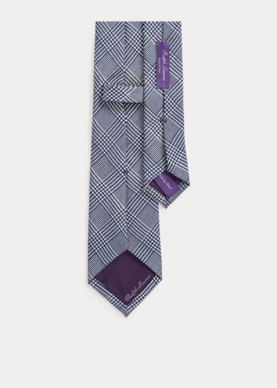 Men's Ralph Lauren Glen Plaid Silk Ties | 651879OWC